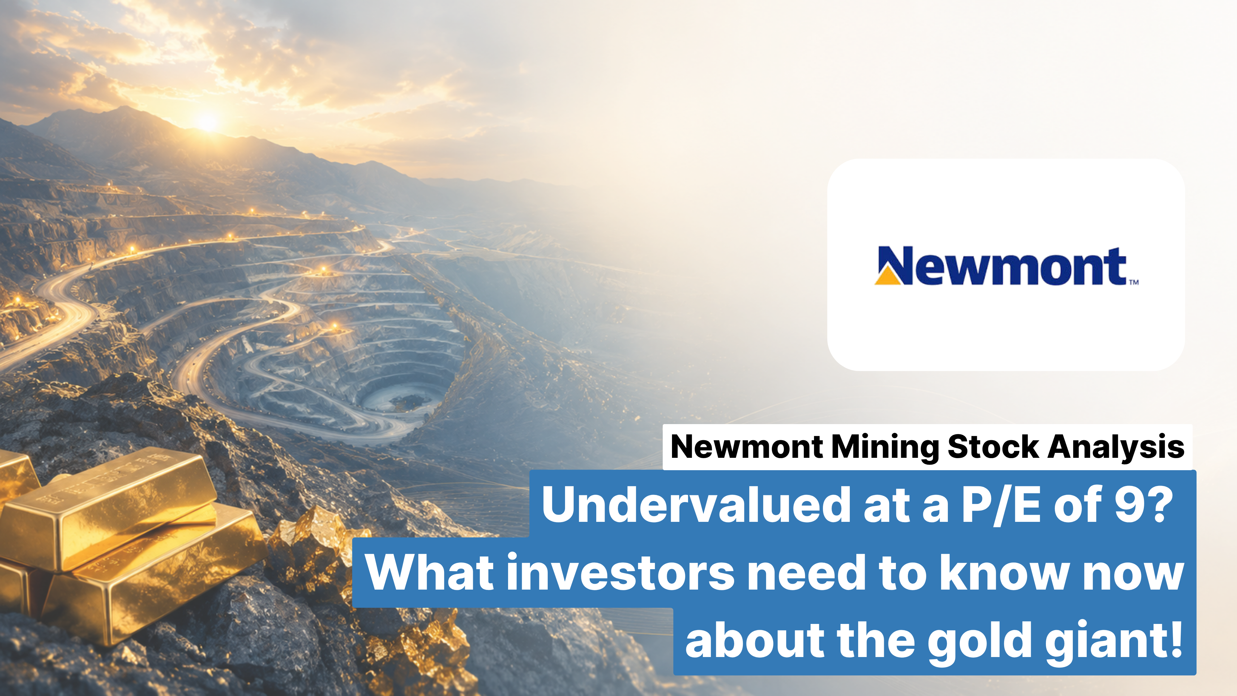 Newmont Stock Analysis: Undervalued at a P/E of 9? What Investors Need to Know Now About the Gold Giant!