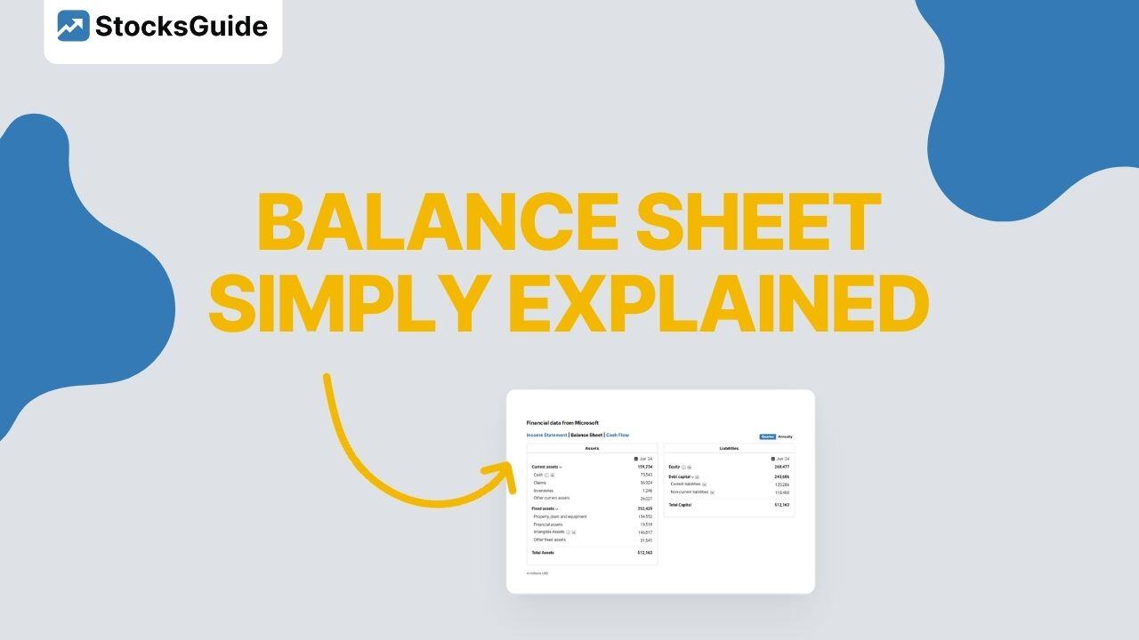 How do I read a balance sheet?