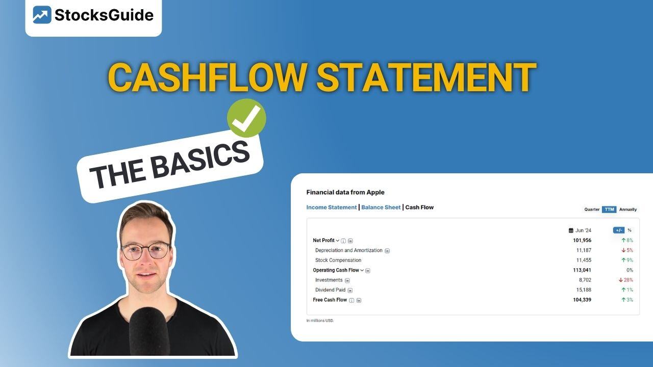 How do I read a cash flow statement?