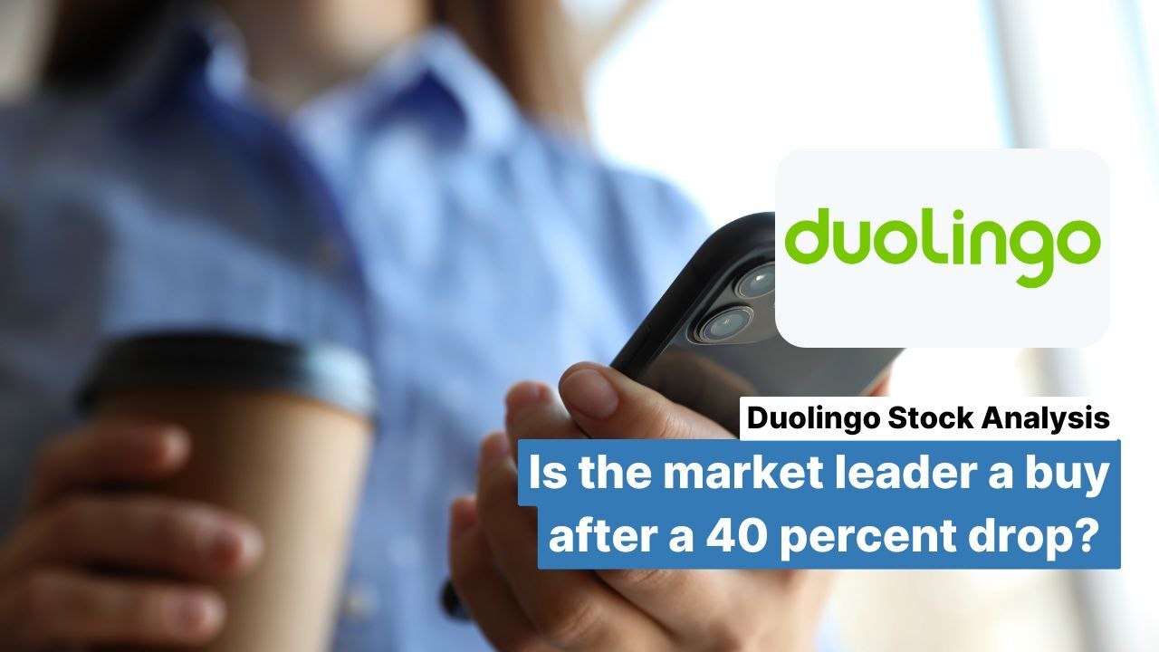Duolingo stock analysis: Is the market leader a buy after a 40 percent drop?