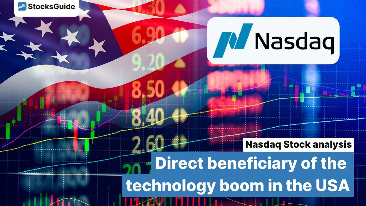 Nasdaq share analysis: Direct beneficiary of the technology boom in the USA