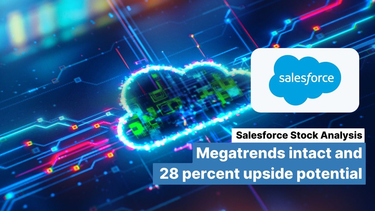 Salesforce stock: Megatrends intact and 28 percent upside potential